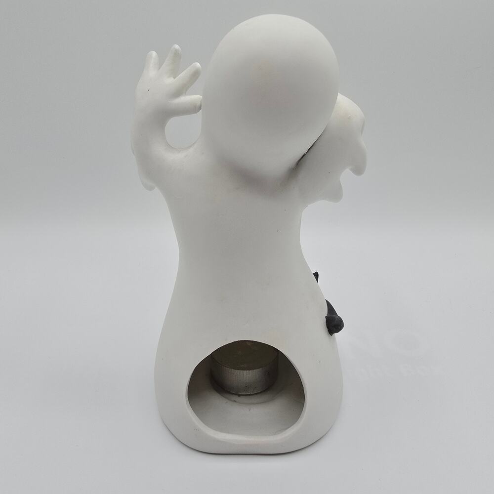Vintage Ghostly Glow from Michael's porcelain candle lantern votive burner - Picture 4 of 11